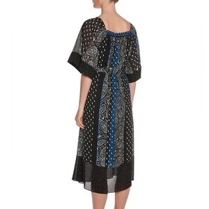 Veronika Maine Black and Blue Resort Sundress🍳🍳🍳